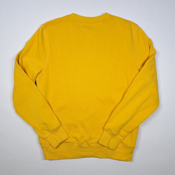Tommy Hilfiger Womens Sweatshirt Mustard Yellow Long Sleeve Size S Small 90s Y2K - Picture 3 of 7